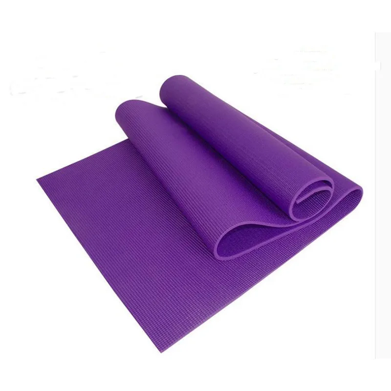 

Eco Friendly Anti-tear Foldable Non Slip Exercise PVC Yoga Mat 1/4 Inch Thick For Outdoor Yoga Pilate Gym And Floor Workouts