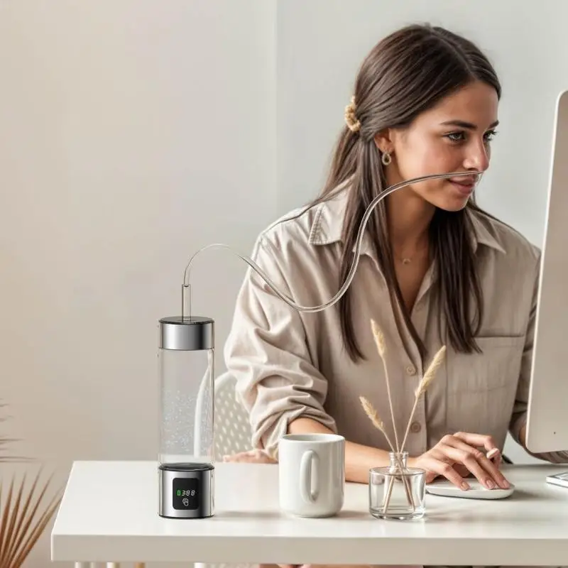 

Богатая стеклянная чашка с интеллектуальным светодиодным дисплеем, заряжающим через USB, усовершенствованной структурой N58D