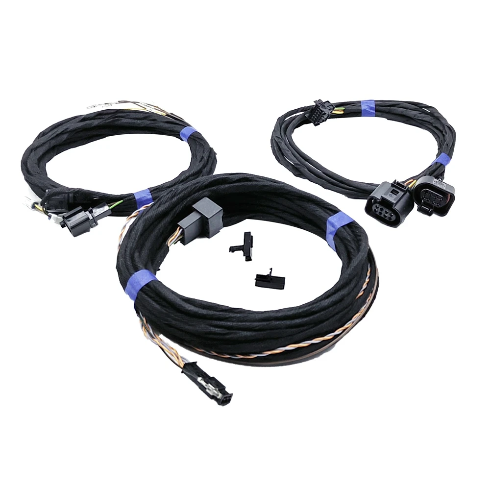 For VW MQB Tiguan MK2 2Q0 BSD Radar Wiring - Lane Change Harness & Side Assist Blind Spot System Cable