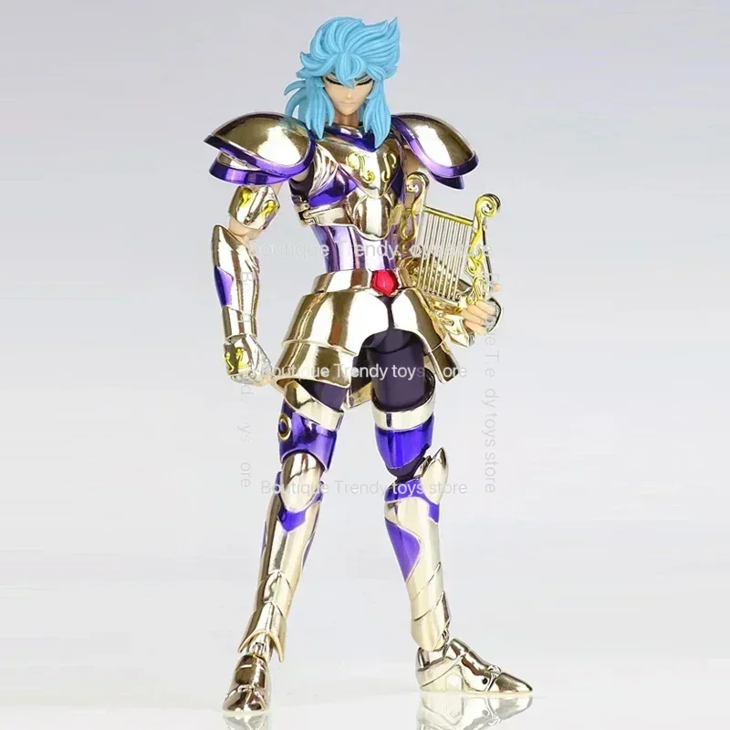 Em estoque modelo cs saint seiya mito pano ex eurydice lira orphee/orpeu prata cavaleiros do zodíaco figura de ação modelo