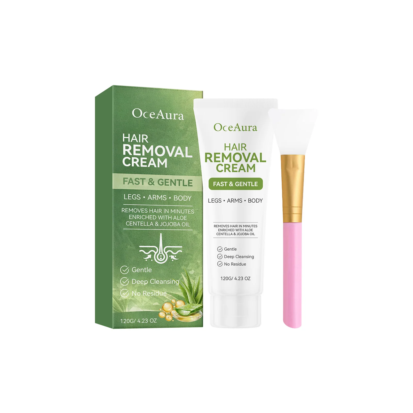 Hair Removal Cream Painless Underarm Arm Leg Depilatory Prevent Ingrown Hair Moisturizing Skin Permanent Hair Inhibition Cream