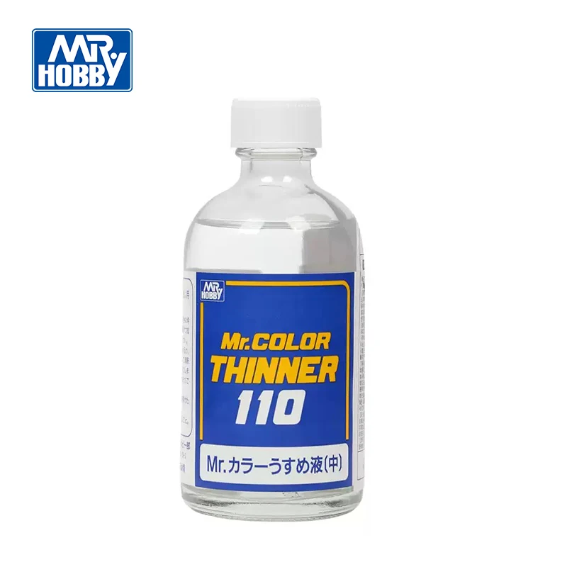 Mr.Hobby T102 Mr.Color Thinner 110ML for Model Hobby Kits Acrylic and Lacquer Paints Dilution Solution