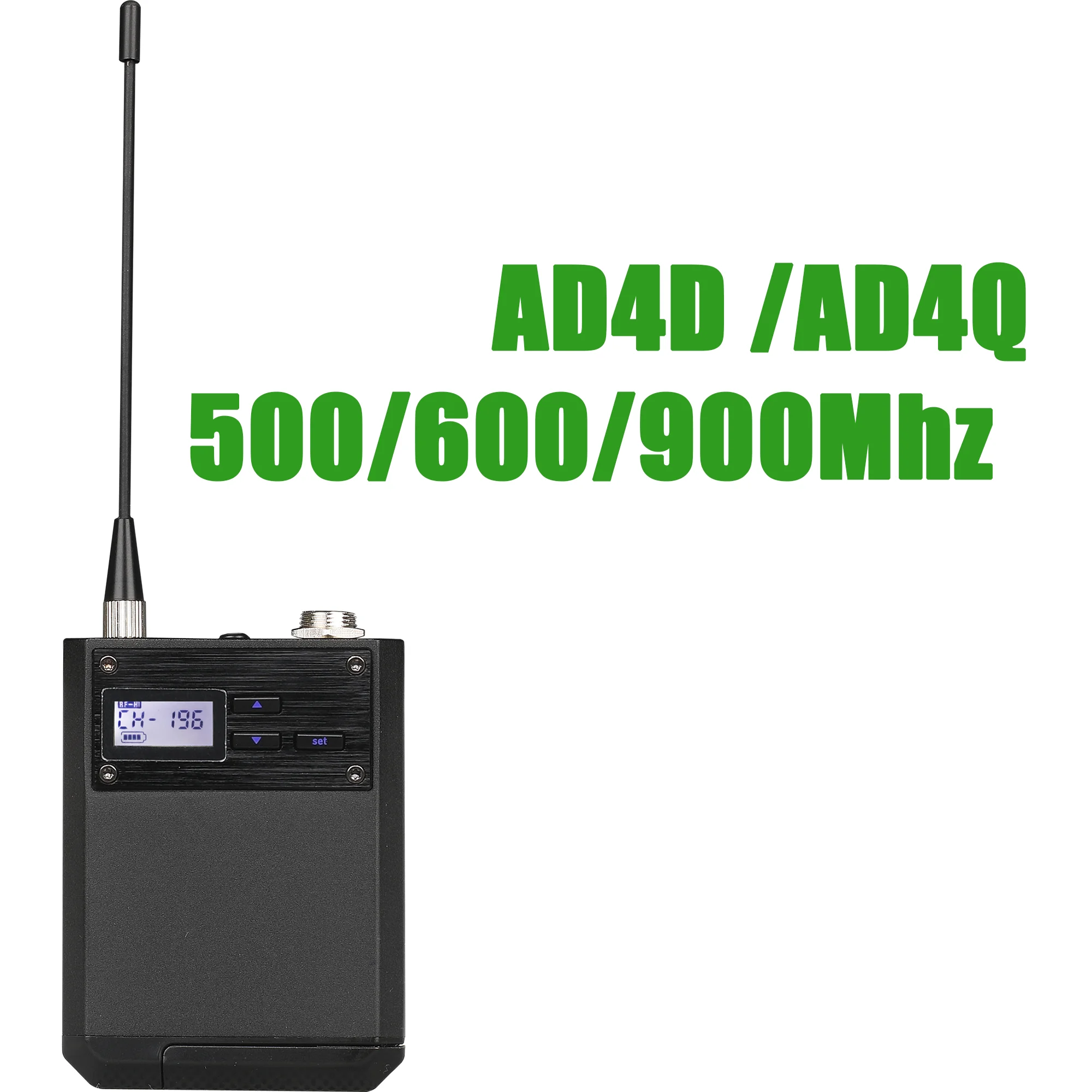 Leicozic Bodypack For AD4D / AD4Q Receiver Lapel Microfono Microfon 500 / 600 / 900Mhz