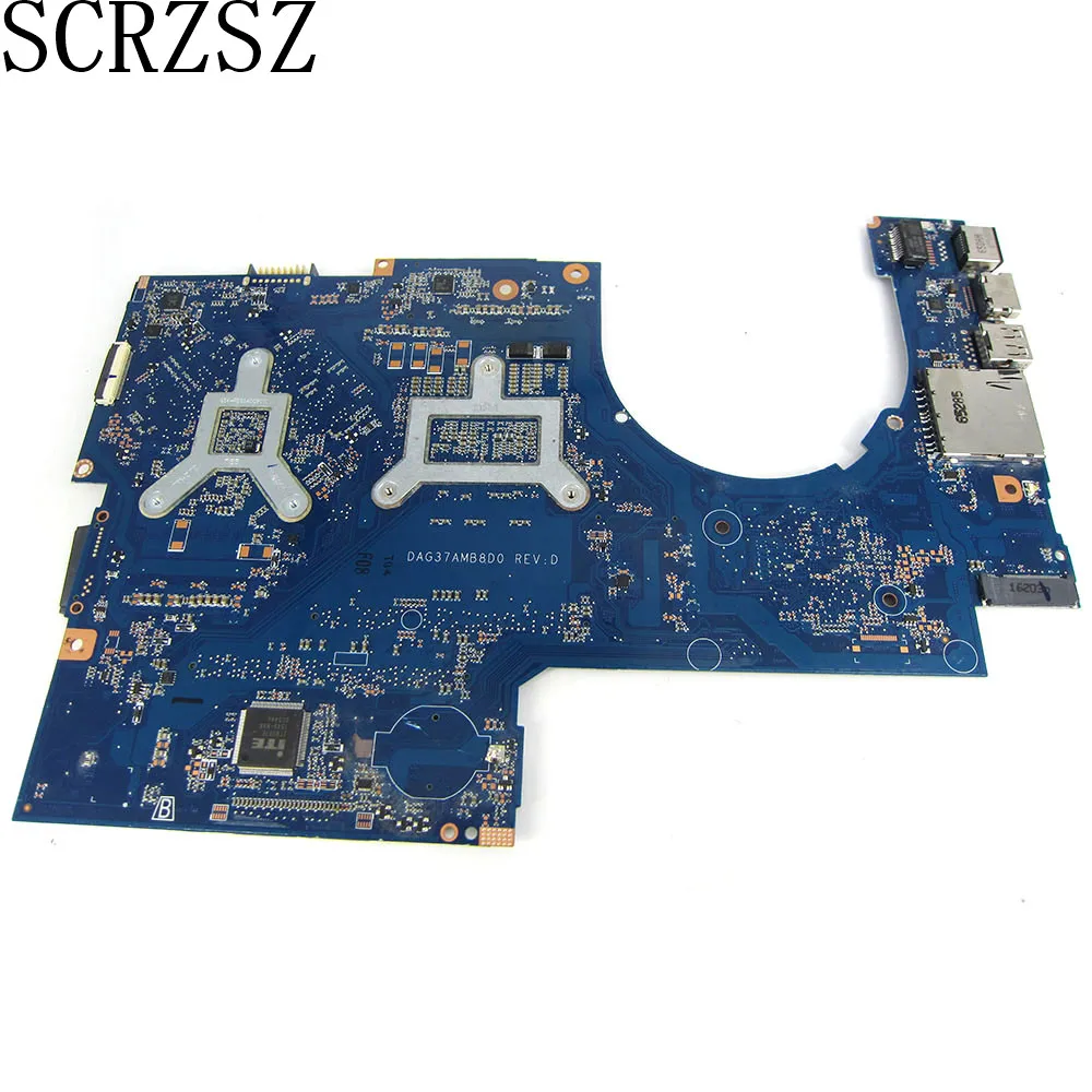 CSRZSZ  862259-001 DAG37AMB8D0 For HP 17-W 17T-W Laptop motherboard  with i7-6700HQ cpu Fully tested