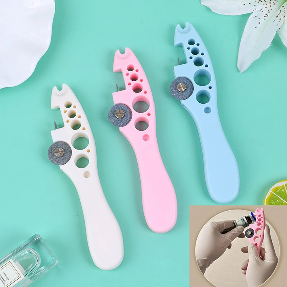 

1pc New Nurse Ampoule Bottle Opener Creative Handle Cutting Device Medical Grinding Wheel Bottle Breaker Medical Tool 3 Colors