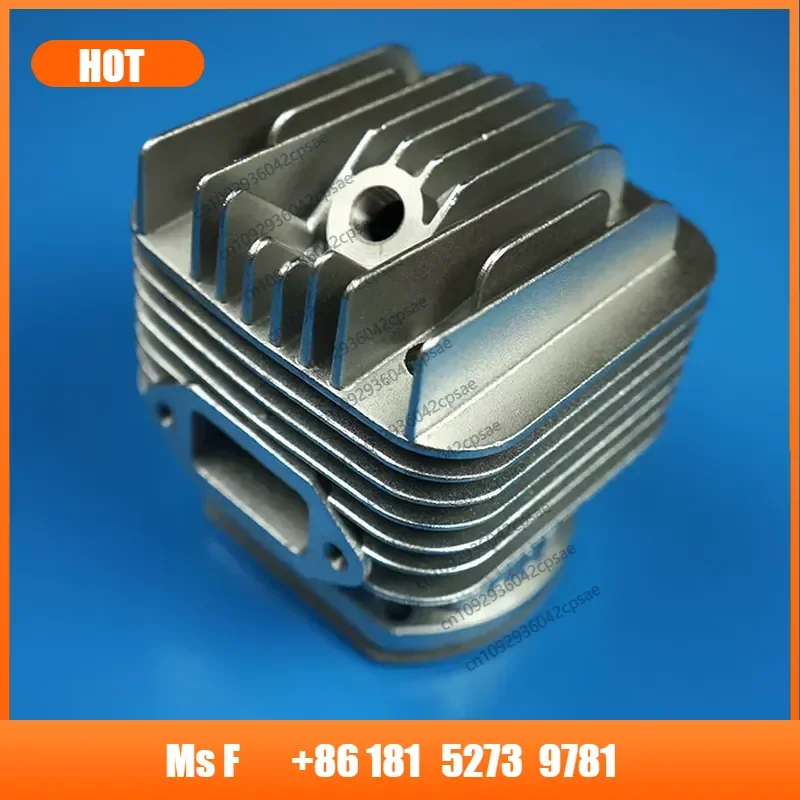 DLE55RA Engine Cylinder Block, Air Cooled Aluminum Cylinder Spare Part For RC Fixed Wing Gaso line Airplane Engine
