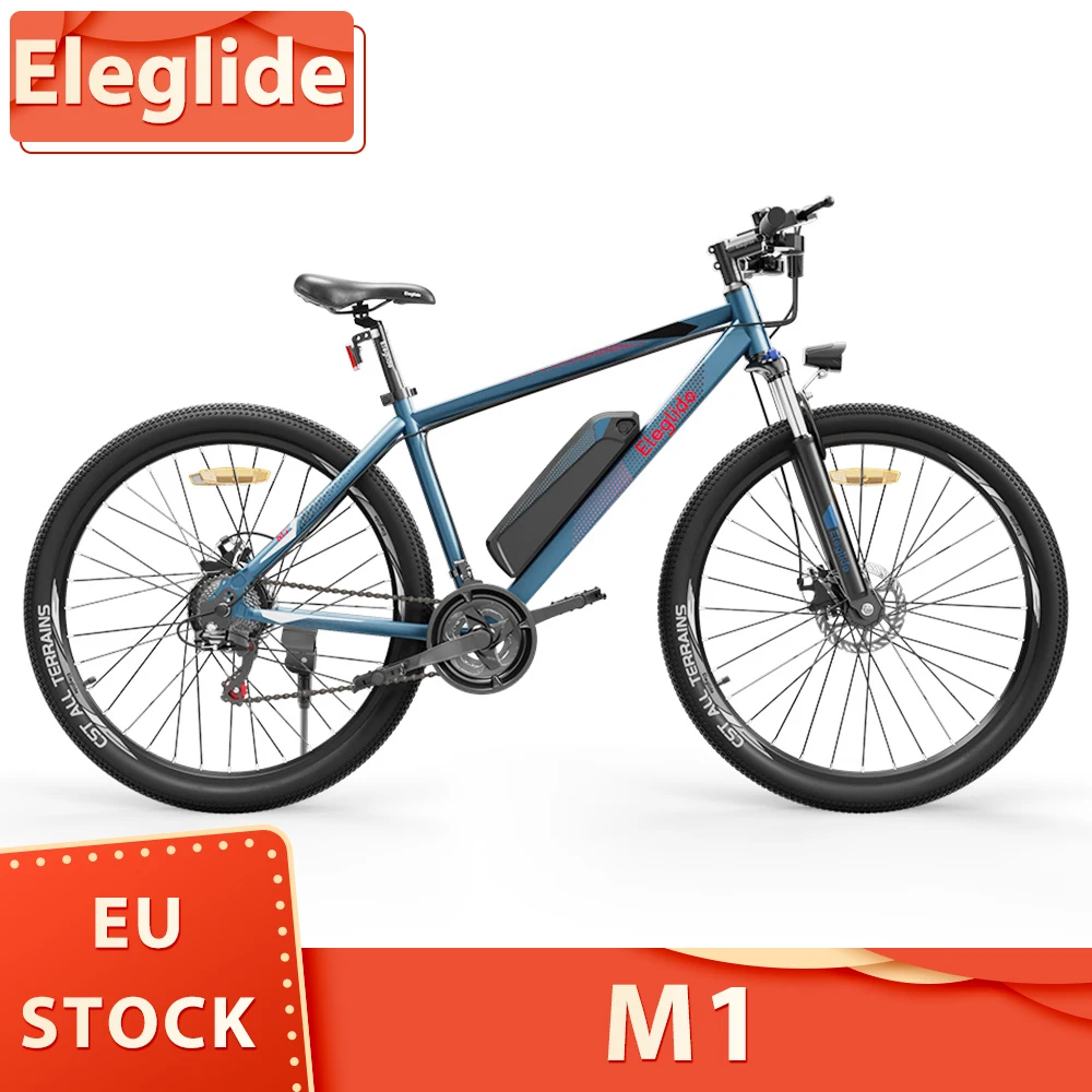 Eleglide M1 Electric Bike Upgraded Version 27.5 Inch 250W Brushless Motor 36V 7.5Ah 25Km/h Max Speed Mountain Urban Bicycle IPX4