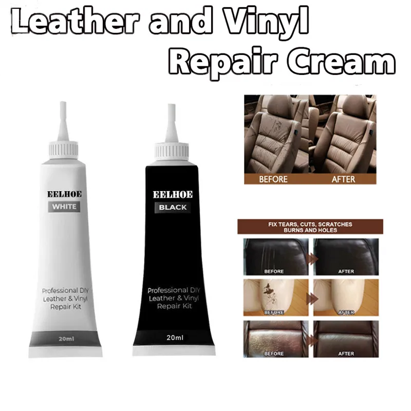 20ml Leather Repair Gel Car Interior Leather Repair Cream Complementary Leather Color Repair Cream Car Repair Tool