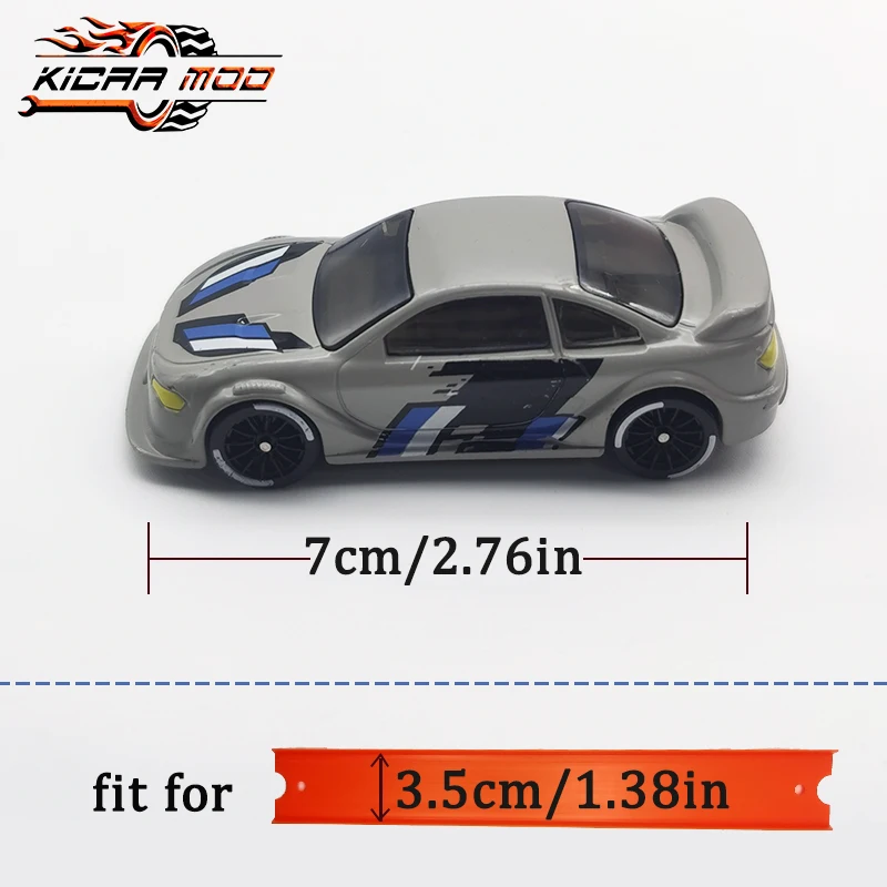 Random Mix 5 cars/box 1/64 Model Track Car Diecast Vehicles Toys For Hobby Collection 1:64 Scale Racing Car fit for 1.3in Track