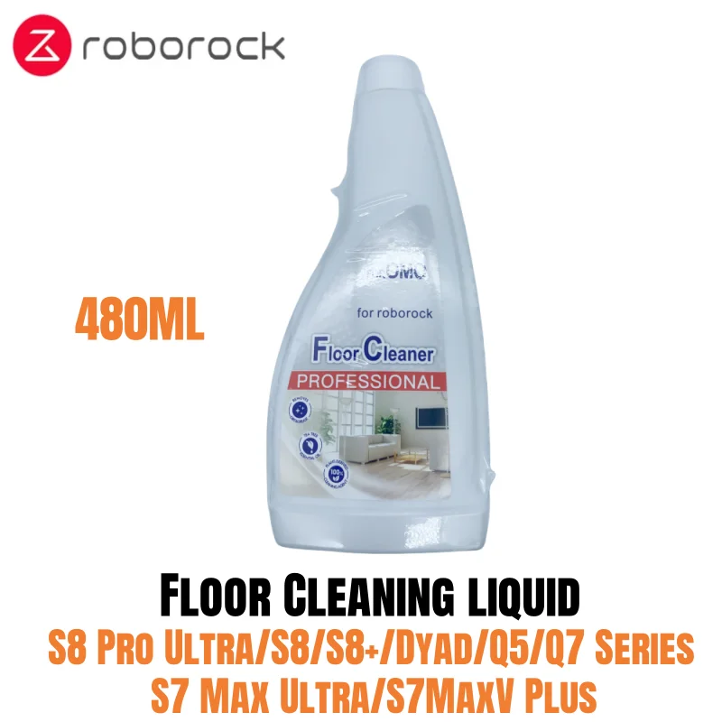 OMO 480ML Floor Cleaning Liquid for Roborock S8 Pro Ultra/S8/S8+/Dyad/Q5/Q7 Series S7 Max Ultra/S7MaxV Plus Vacuum Cleaner Parts