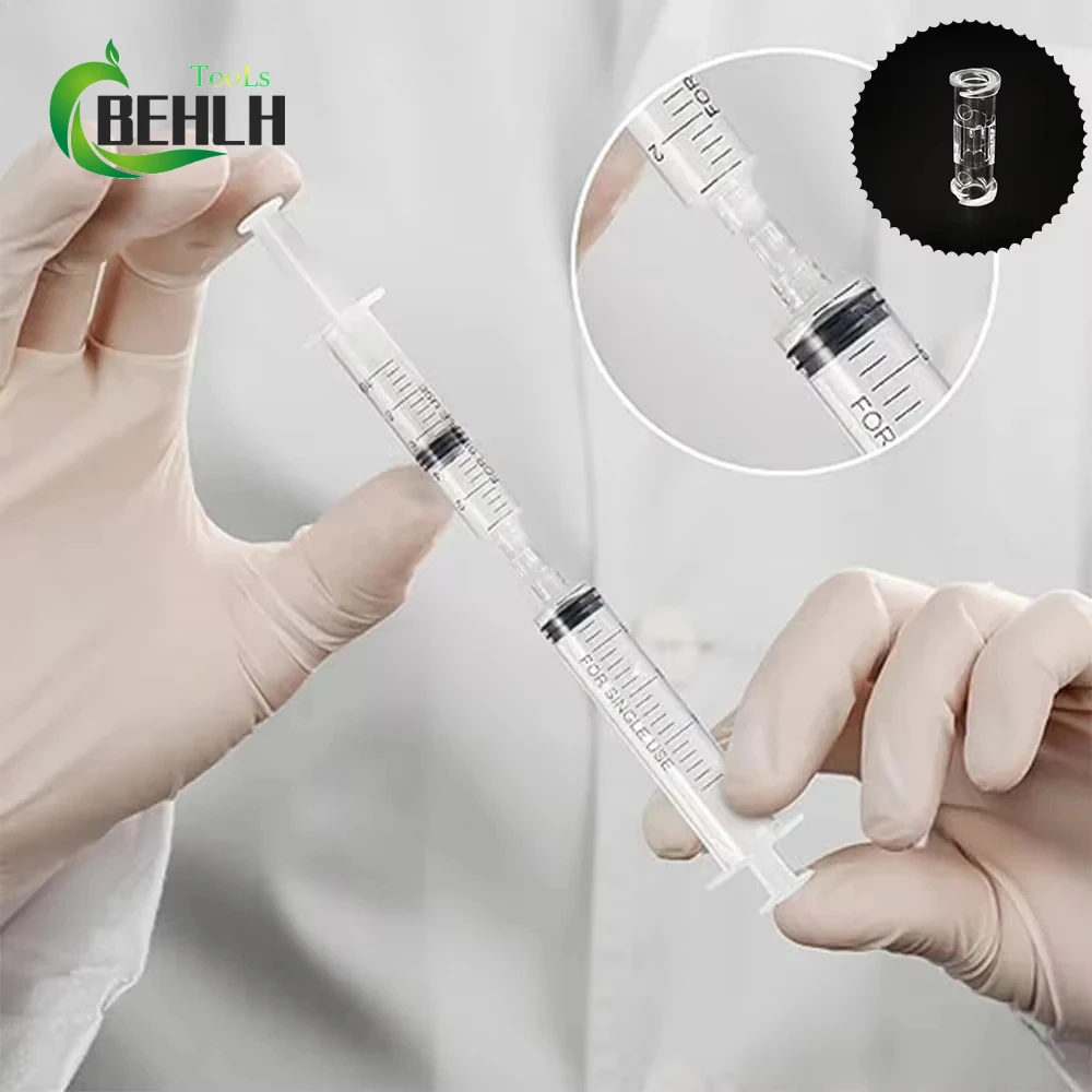 

Ruhr syringe connector, transparent, suitable for leak proof pneumatic components Medical sterile plastic connector