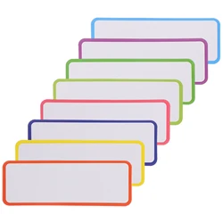 27Pcs Labels Dry Erase Tags Whiteboard Magnets Fridge Stickers Name Tape File Folder Labels Storage Filing Products