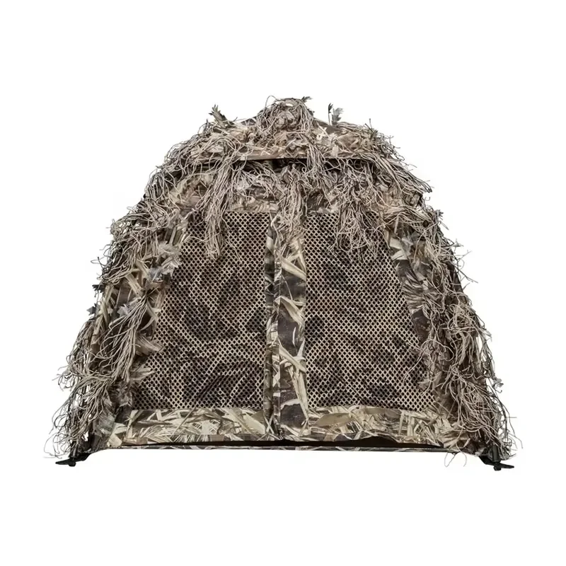 for Lightweight Camo Waterproof Outdoor Hunting Dog Blind Tent with Magnetic Doors for Duck Goose Hunt Layout Hunting Blind