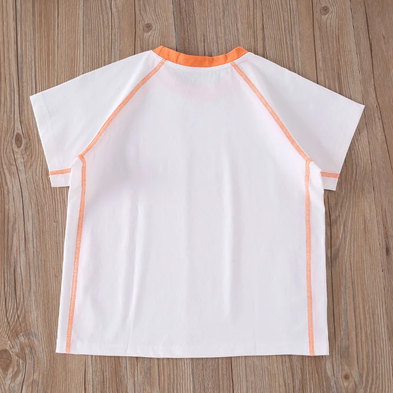 18M-13T summer child kids boys casual short sleeve T shirt