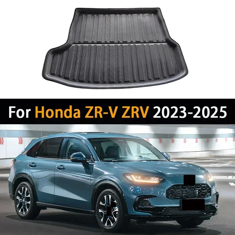 

Для Honda ZR-V ZRV ZR V 2023 2024 2025 Автомобильный коврик на задний багажник Водонепроницаемый напольный коврик Поднос для багажа Коврик для багажника Легко чистящиеся аксессуары