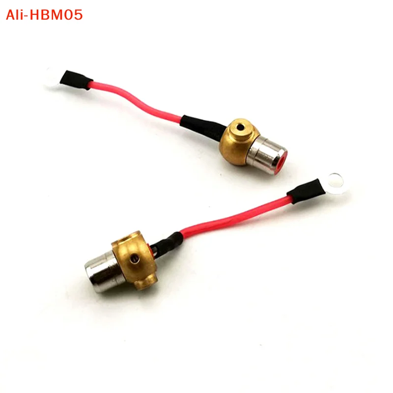 (HB05)Red Tattoo Coil Cord Hook To Female Jack Connector For Coil Tattoo Machine