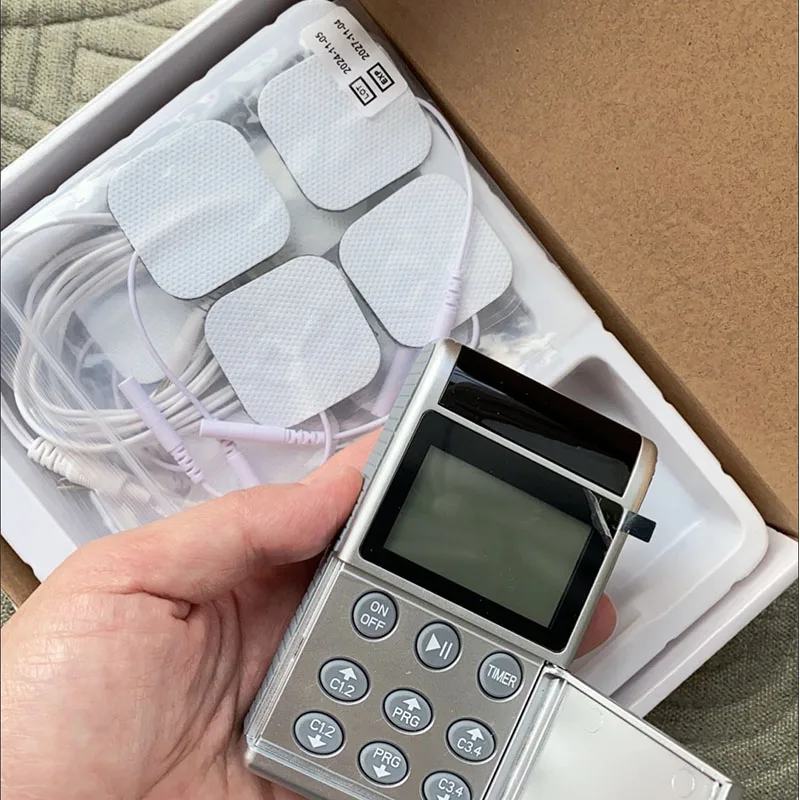 lectric Tens Electrostimulator Muscle EMS Physiotherapy Pulse Full Body Vibrater Massager Machine Relief Fatigue Health Care