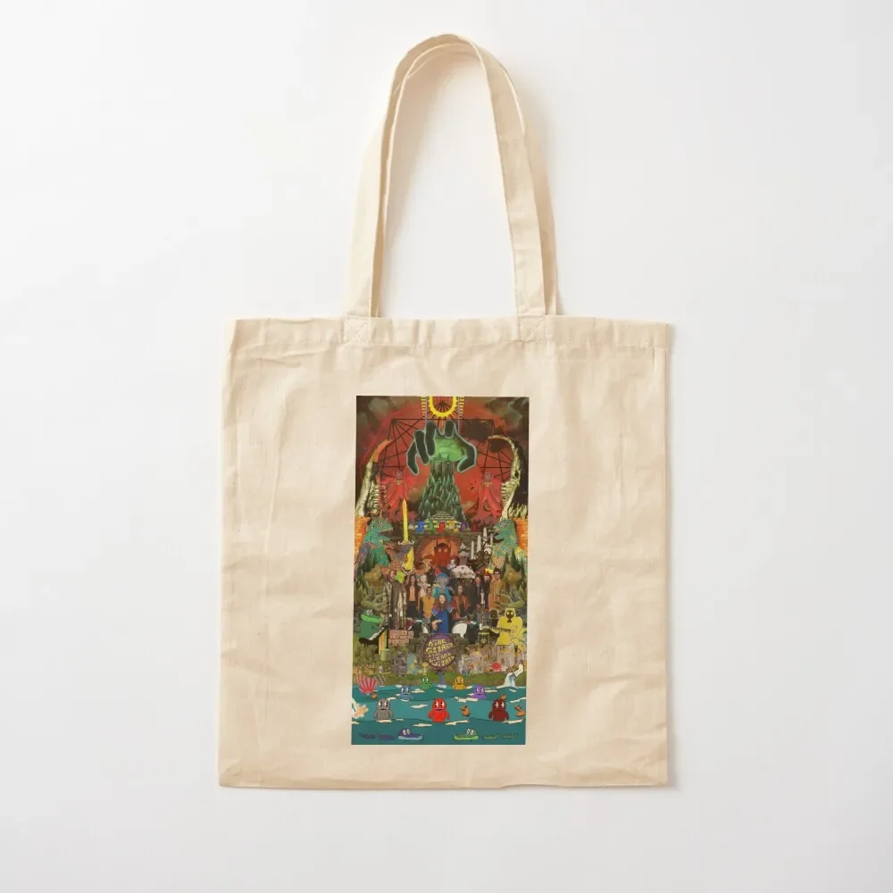 

King Gizzard and the Lizard Wizard Collage - all proceeds to charity - King Gizzard's Altered Beasts Club Band Tote Bag