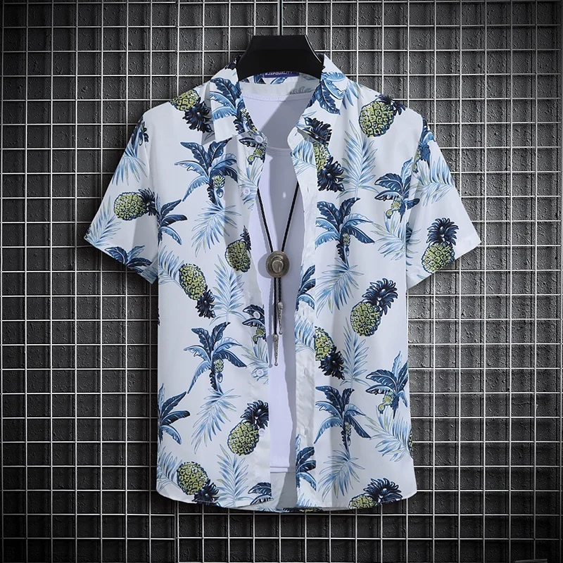

2025 Cold Ice Cream Hawaii Shirt Unisex 3D Printed Funny Popsicle Shirts Summer Short Sleeve Beach Lapel Blouse Tops