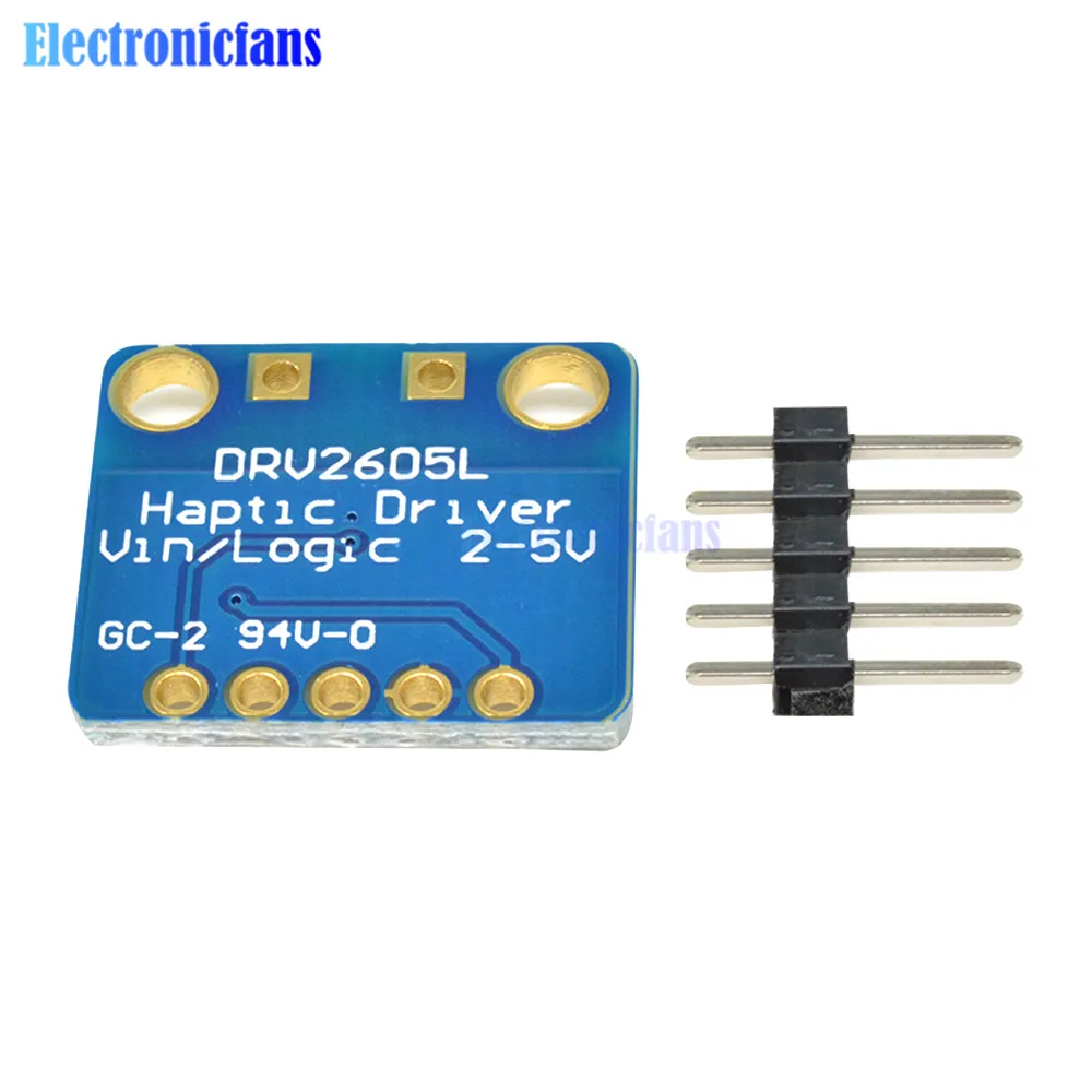 Controlador de Motor háptico DRV2605L, módulo de placa de ruptura, interfaz I2C IIC para Arduino Raspberry Pi, 1 piezas