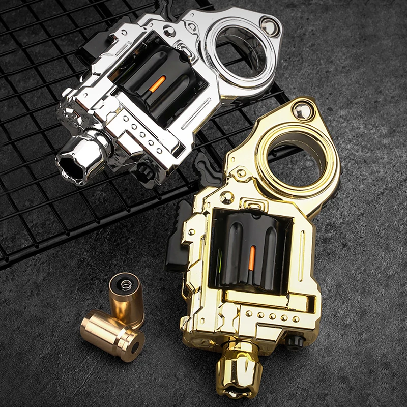 Mainan Revolver Alloy EDC, Mai - Model Kit Revolver ulasan dan harga