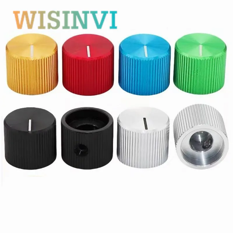 

1 шт. 15x12,5 мм, потенциометр из алюминиевого сплава, ручка энкодера, педаль эффектов для гитары, ручка педали для электрогитары, колпачок с круглым отверстием 6,4 мм