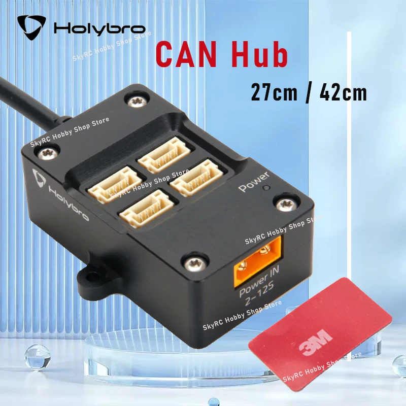 

CAN Hub 2-12S Модуль расширения порта CAN с питанием HolyBro разработан для различных контроллеров полета