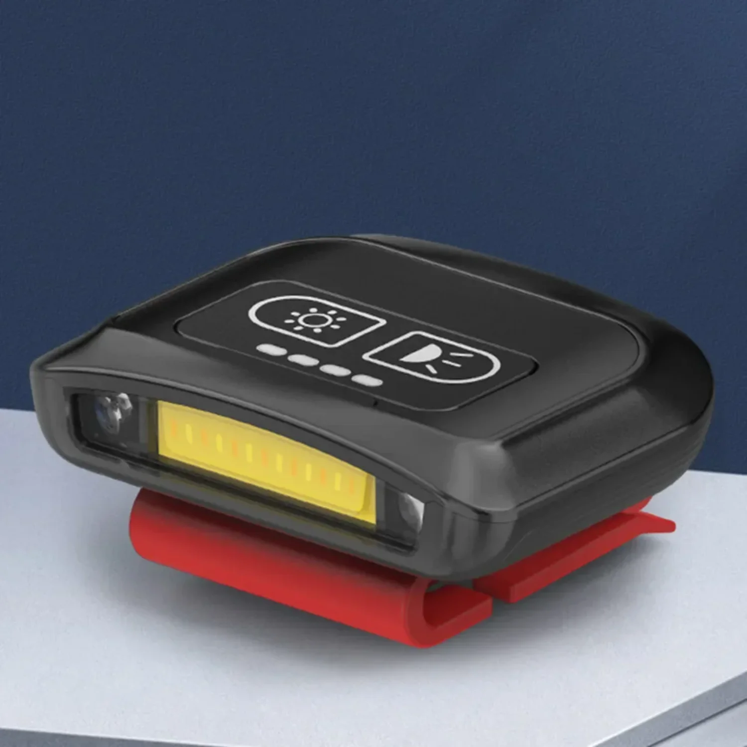 

COB Hat Clip Light 80LM 500mAh Индукционная фара USB Перезаряжаемый фонарик Водонепроницаемый Кемпинг Рыбалка Туризм