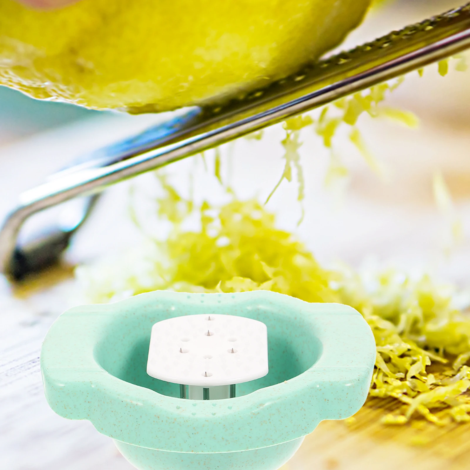 

2Pcs Plastic for Cutting Kitchen Accessories Reusable Vegetable Shield Slicer Holder Food Safety Protector Grater Helper