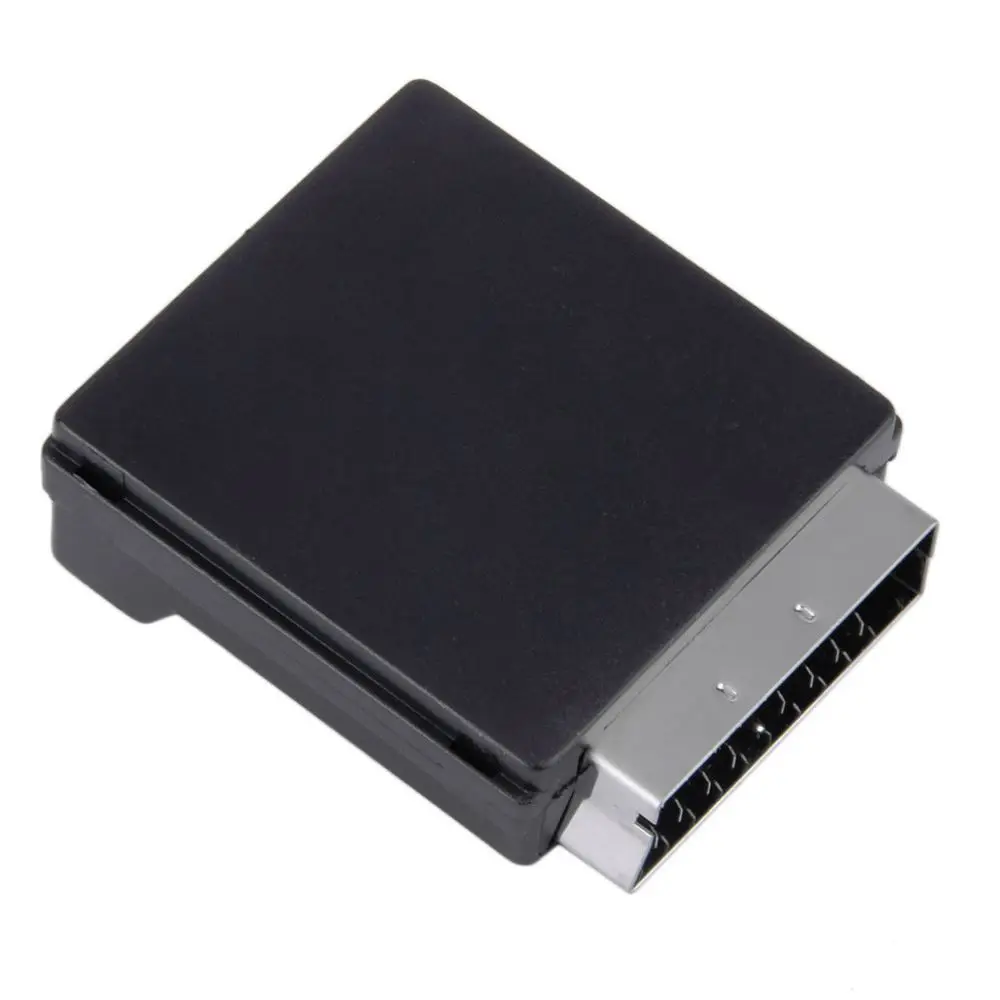 Newest Switchable Scart Male to Female S-Video 3 Audio Adapter