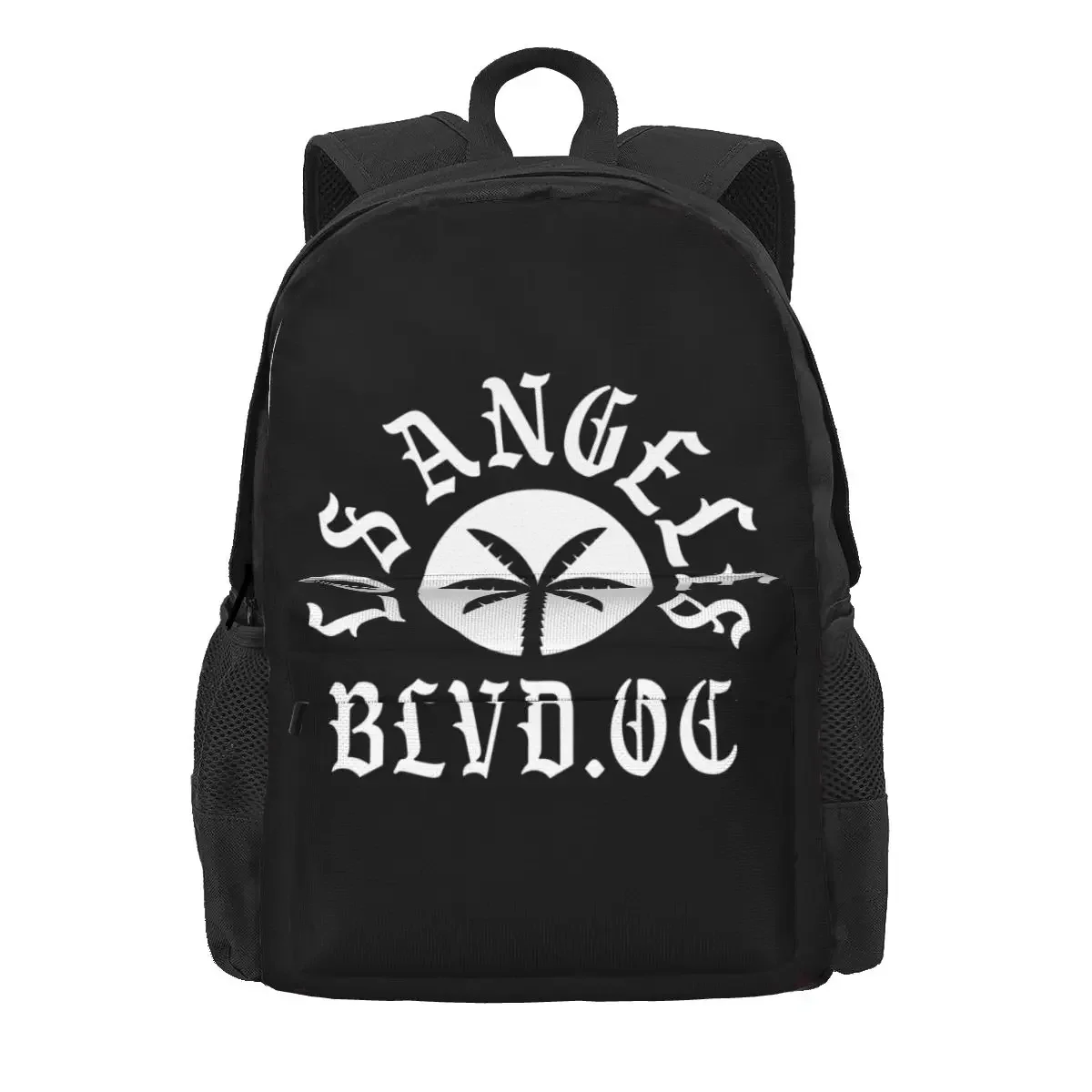 Los Angeles Blvd Boulevard Underground Tattoo Palme P-259 Large Capacity Backpack School New Style