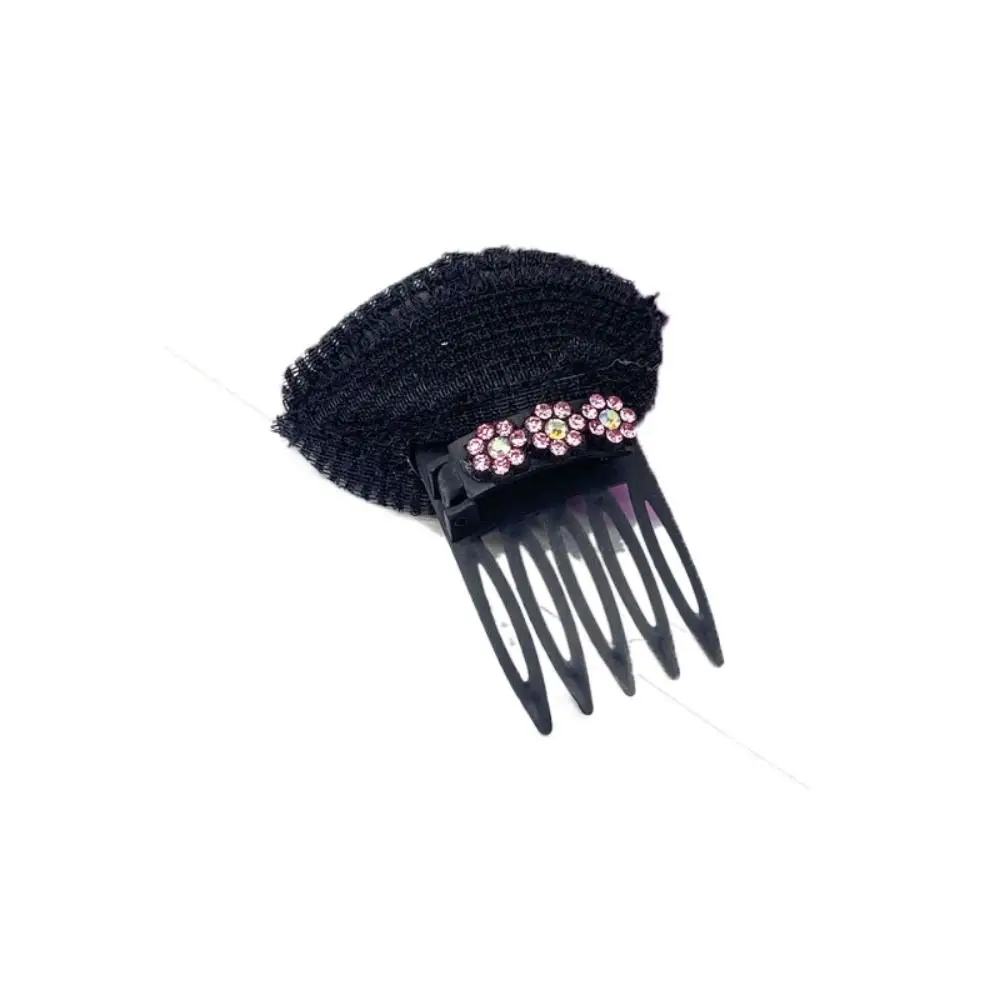 Diamond Puff Hair Head Cushion Flower Sponge Invisible Volume Hair Clip Hair Clip Hair Accessories DIY Hair Styling Tool Daily