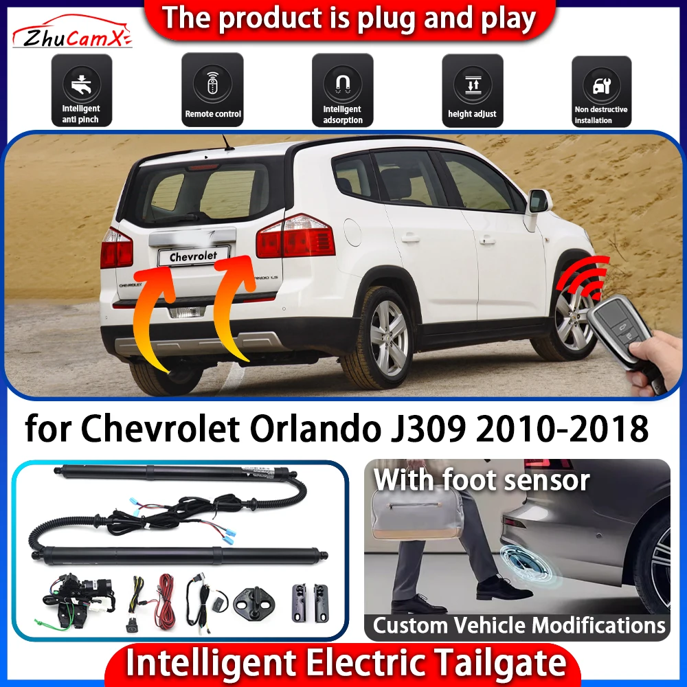 ZhuCamX Smart Powered Tailgate System for Chevrolet Orlando J309 2010-2018 Automatic Intelligent Electric Trunk Lift Control Kit