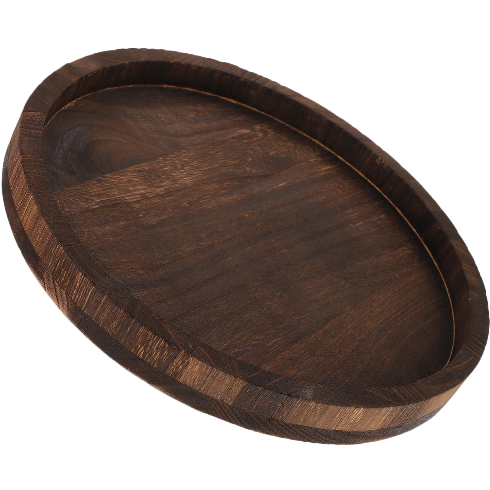 

Round Wooden Tray Holder For Tealight Votive Candles Rustic Vintage Table Centerpiece Decorative Candlestick