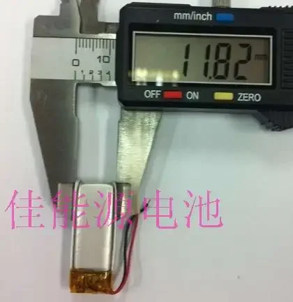 Nuevo 3.7V I 041230   120MAH MP3 Piscina de polímero de litio MP4 GPS Pequeño auricular estéreo Bluetooth Célula de iones de litio recargable Bueno A