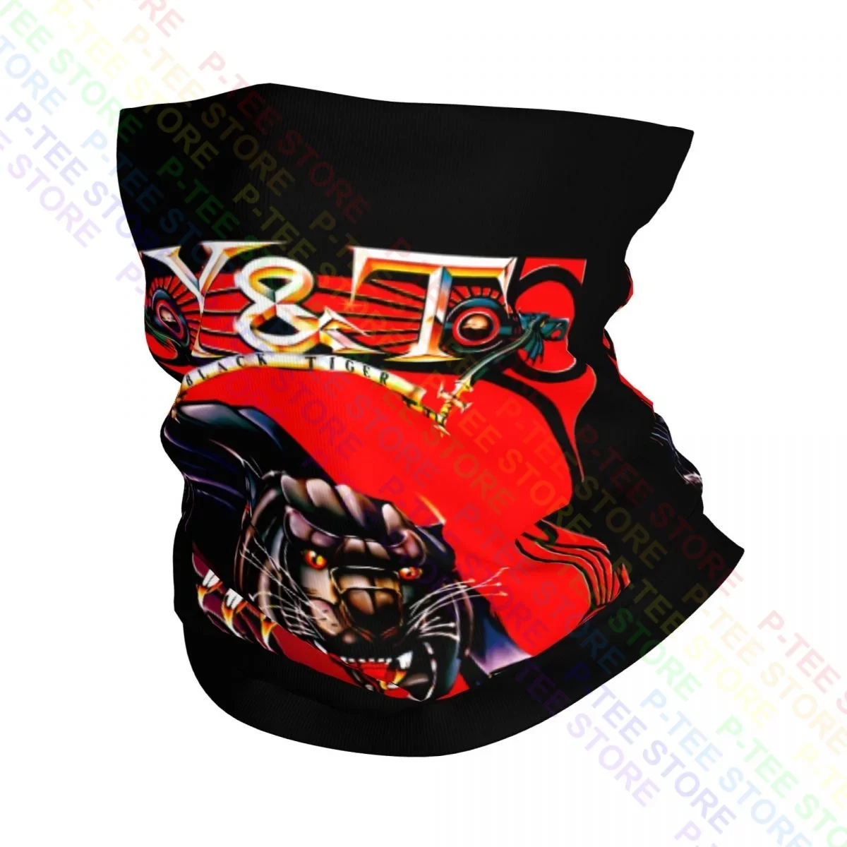 Y & T Black Tiger American Heavy Metal Hard Rock Band, para el cuello polaina, Bandana, bufanda, máscara facial, Verano