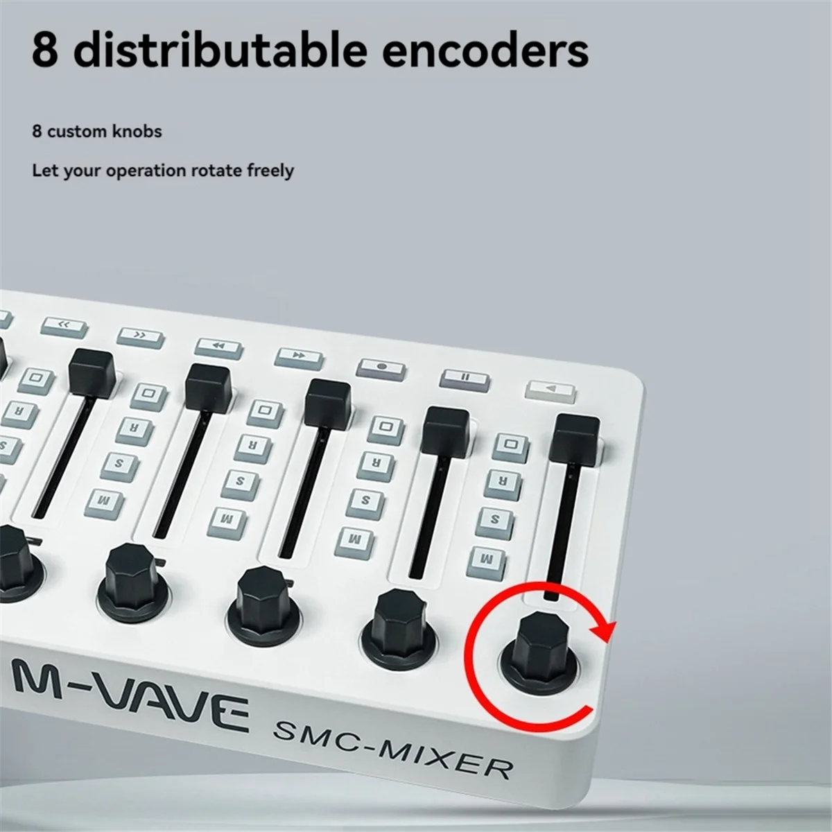 AT42-mezclador controlador MIDI inalámbrico consola mezcladora Bluetooth USB controlador mezclador para la mayoría de instrumentos electroacúticos