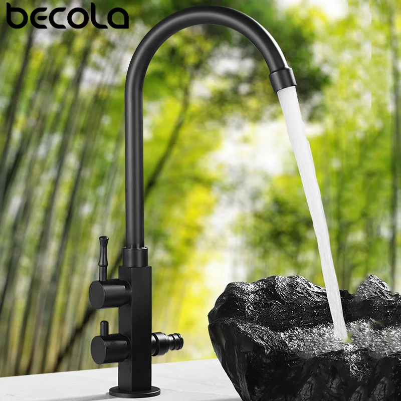 Antique Outdoor courtyard antifreeze faucet  Black Courtyard single cold washbasin faucet  Outdoor anti freeze cracking