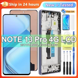 Screen for Xiaomi Redmi Note 13 Pro 4G 23117RA68G 2312FPCA6G Lcd Display Digital Touch Screen with Frame Replacement Parts