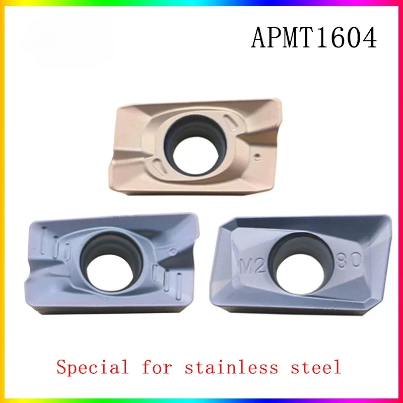 High quality Car blade APMT1604PDER FM/H2/M2/XM stainless steel turning tool APMT1604 is used with turning tool lever lathe tool