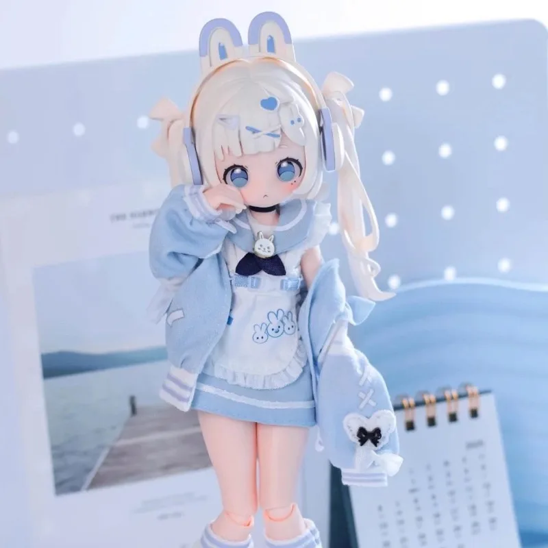 

SugaryGirls 1/8 BJD Poseable Doll Blind Box, Articulated MJD Collectible Figure with Surprise Unboxing for Display and Gift