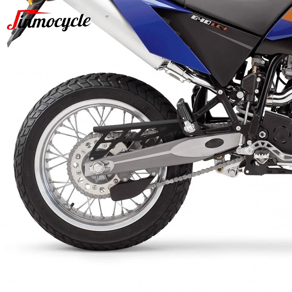 

For LC4 620/625/640/Enduro Adventure/Supermoto/R/EXC/SC/SX/SXC Motorcycle Wheel Chain Guard Cover Protection Chain Guide Cover
