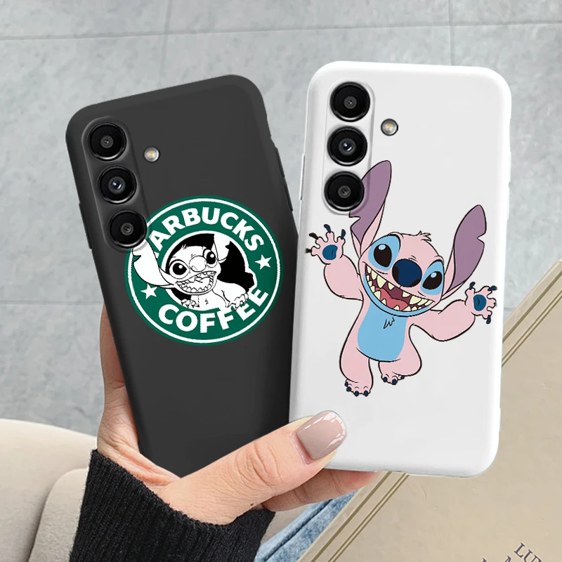 Classic Lilo Stitch Case For Samsung Galaxy A34 5G Phone Cover Cartoon Girl Gift Soft Silicone Coque Funda For Samsung A 34 Capa