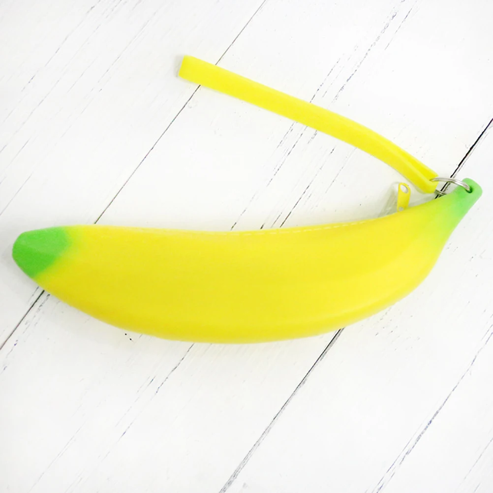 

Banana Coin Wallet Pencil Case for School Kawaii Stationery Trousse Scolaire Box Japanese Supplies
