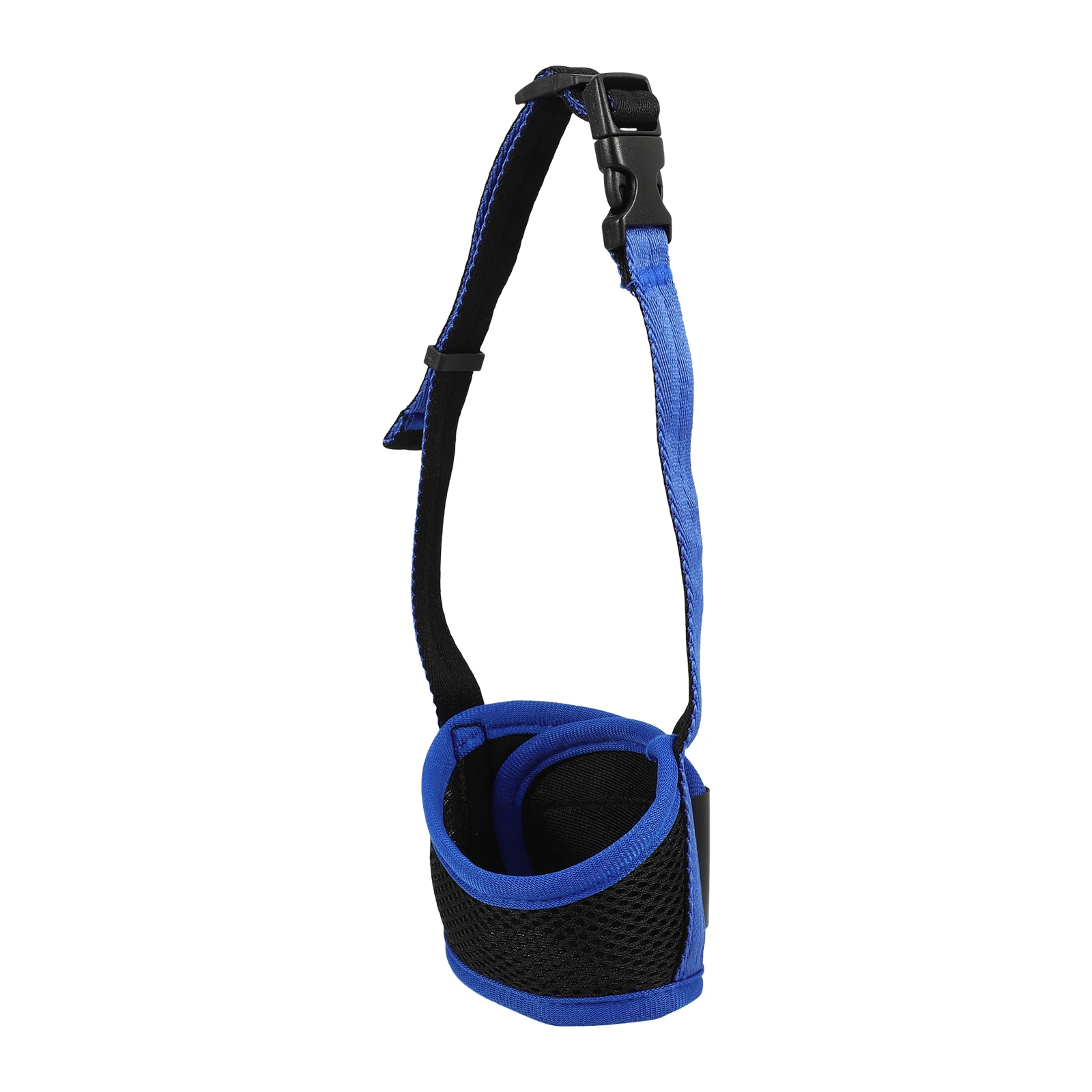 

Adjustable Dog Muzzle for Small Dogs Blue M 14 20CM Breathable Puppy Mouth Cover Walking Doggy Mask Pet Supplies