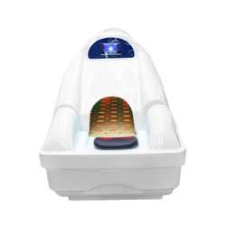 Sitting hydrotherapy capsules combined with aroma ozone steam sauna beauty equipment