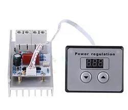 AC 220V 10000W 100A SCR Voltage Regulator Speed Control Dimming Dimmers Thermostat