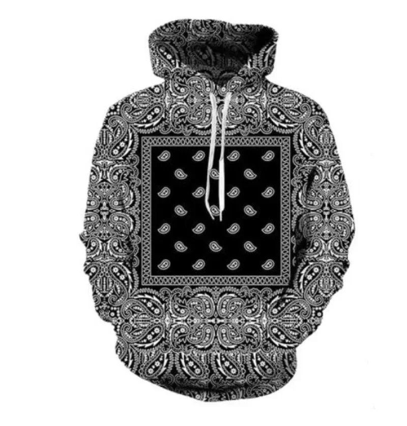 New Men/Womens Bandana  Funny 3D Print Fashion Tracksuits Crewneck hoodie Hip Hop Sweatshirt and Pants + Hoodies TZ02