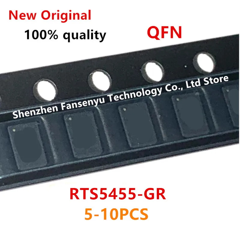 (5-10piece)100% New RTS5455 RTS5455-GR QFN-46 Chipset