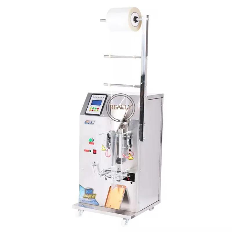 OEM Automatic Electronic Liquid Metering Quantitative Soy Sauce Filling Packaging Machine Water Vinegar Sealing Package Machine